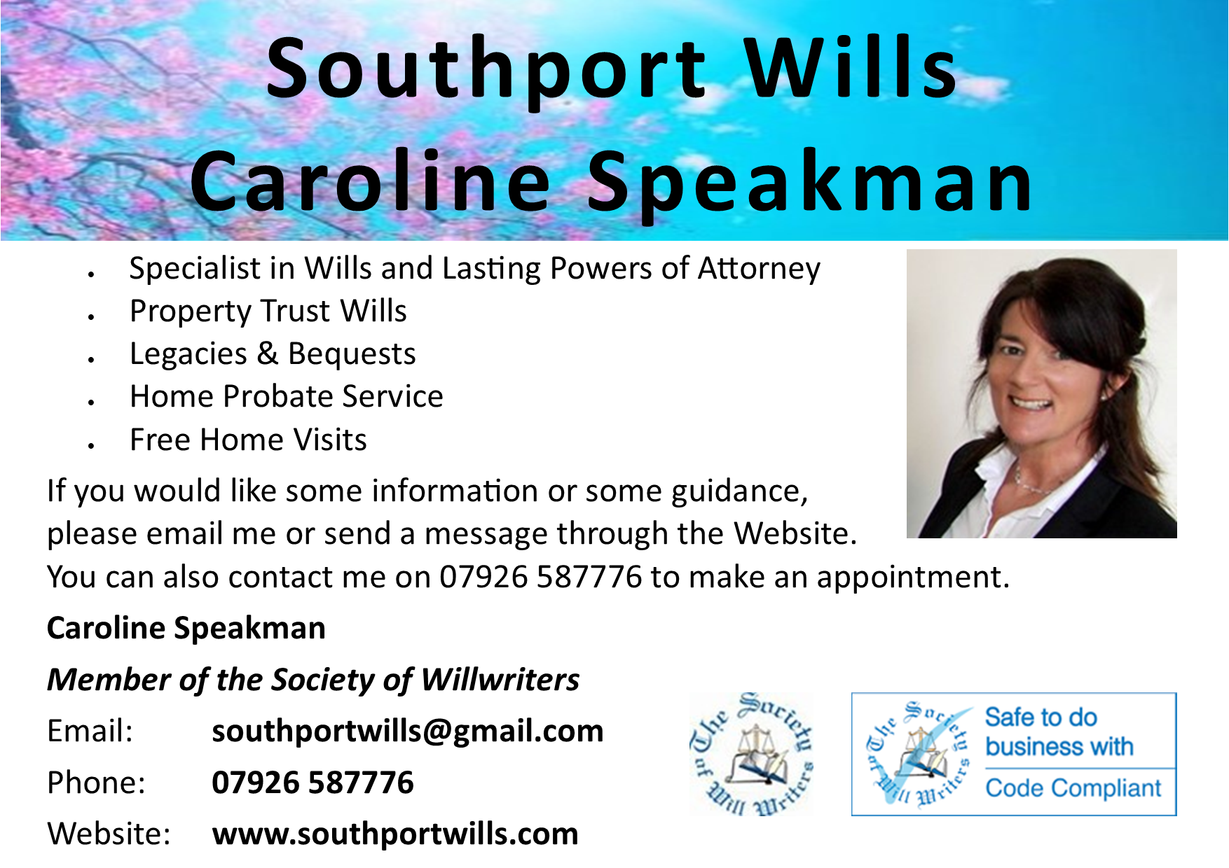 Southport Wills - Website